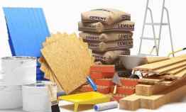 bahan mentah untuk bangunan