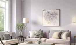 perpaduan 2 warna cat tembok