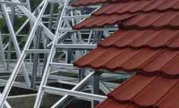 ukuran genteng metal pasir