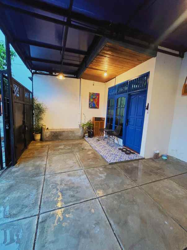 2 lantai siap huni full furnished rumah estetik bekasi