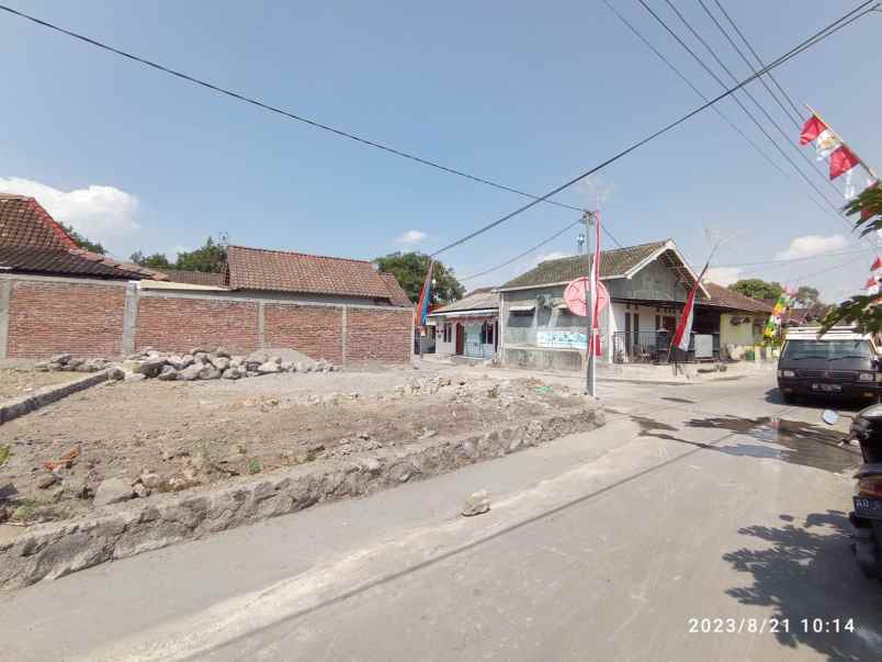 3 unit tanah pekarangan di timur pemancingan kadisoka