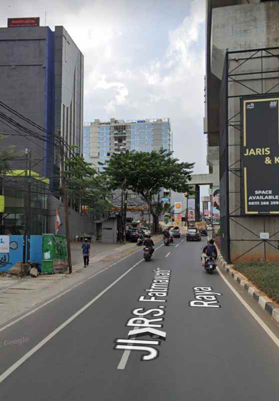 300meter ke jl tb simatupang area komersil