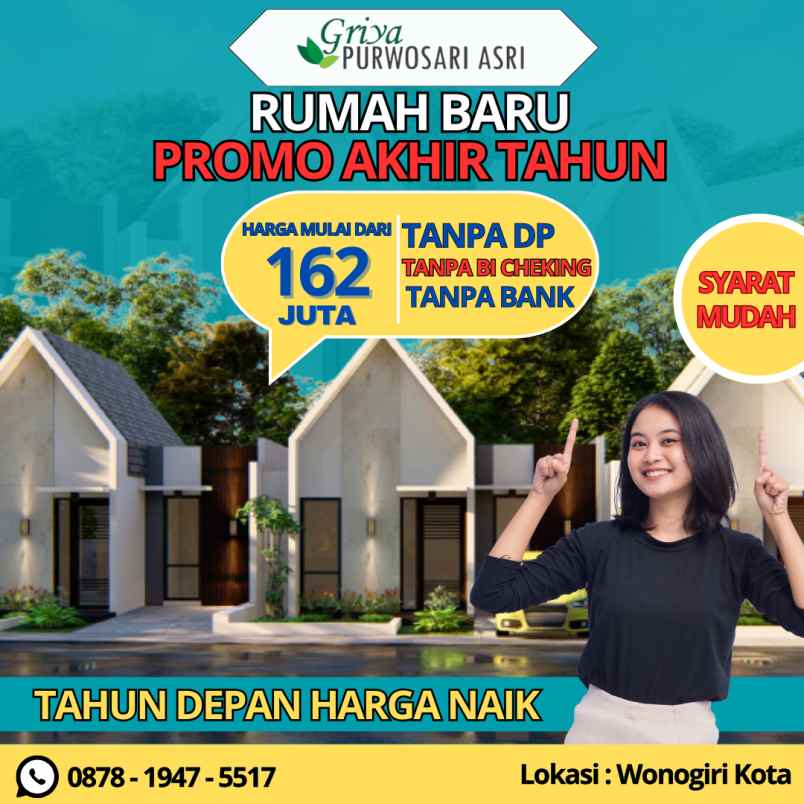 akhir tahun rumah baru all in 1jt