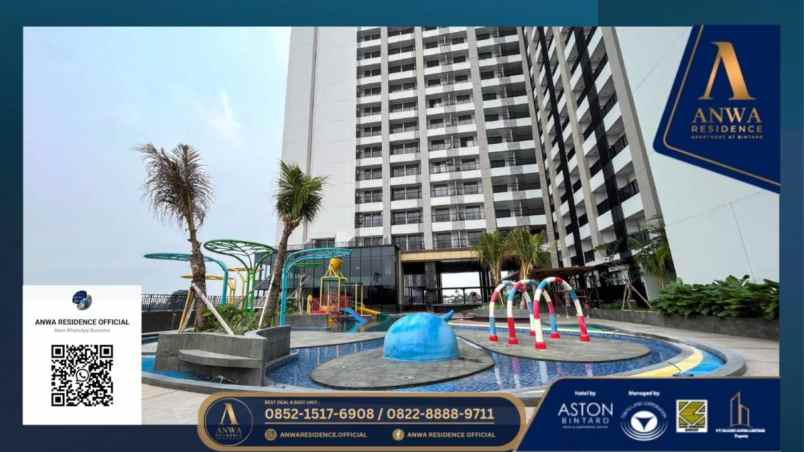 anwa residence bintaro apartemen siap huni mp414