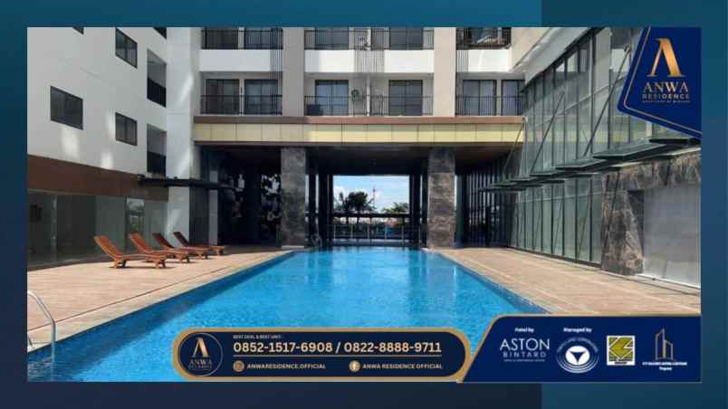 anwa residence bintaro apartemen siap huni mp414