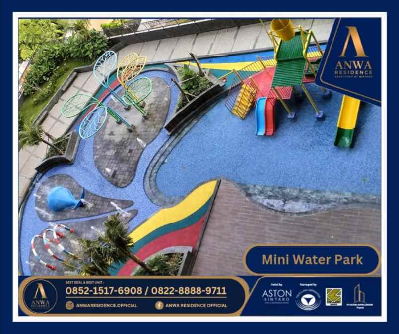 anwa residence bintaro apartemen siap huni mp414