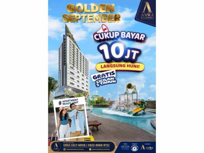 anwa residence bintaro apartemen siap huni mp414