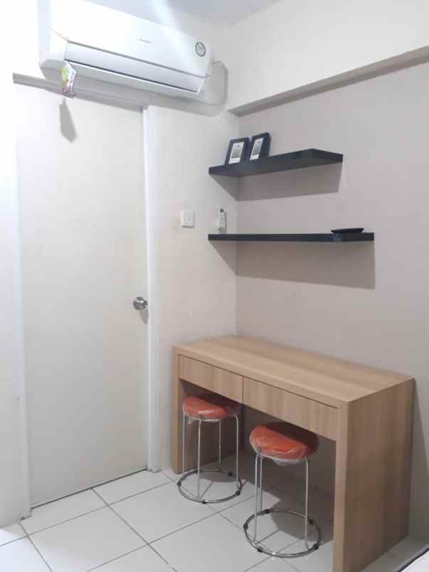 apartemen educity full furnished siap huni view pool