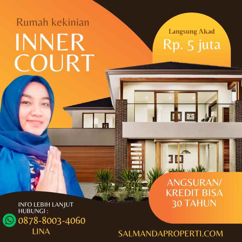 bayar 5 juta bisa punya rumah keren 2 lantai