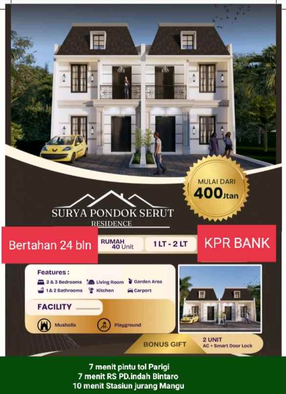 cluster daerah bintaro sektor 9