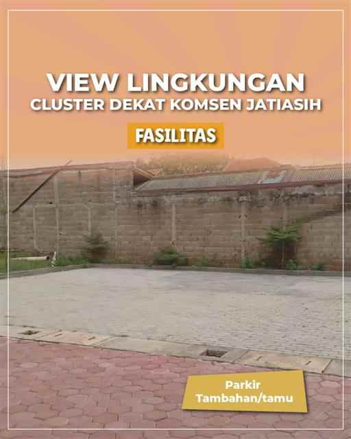 cluster dekat komsen ready stock jatiasih bekasi