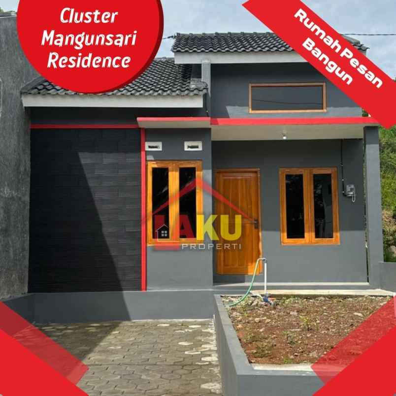 cluster mangunsari residence rumah modern tanpa riba