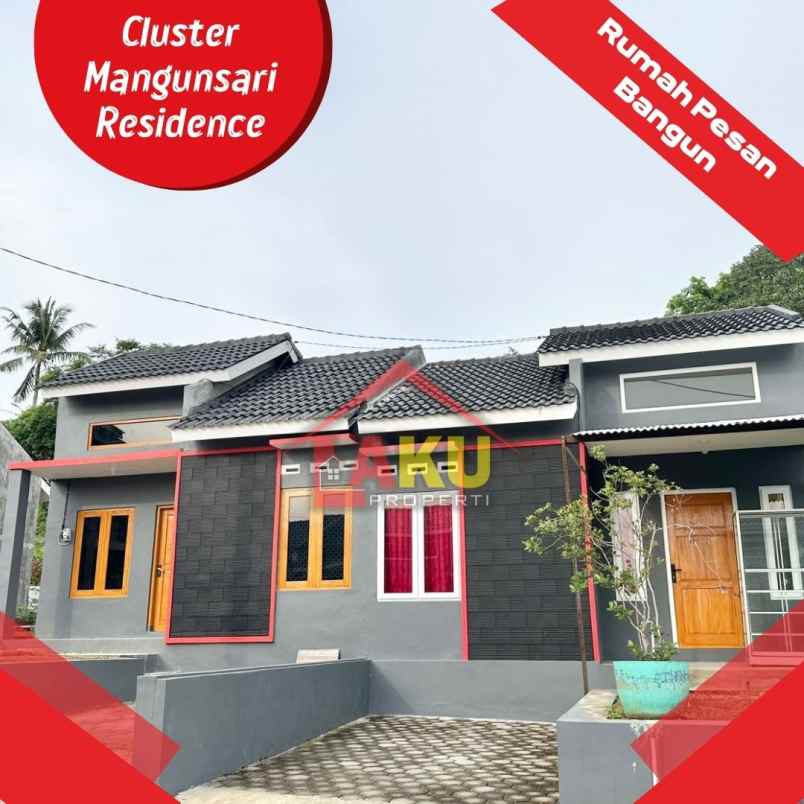 cluster mangunsari residence rumah modern tanpa riba