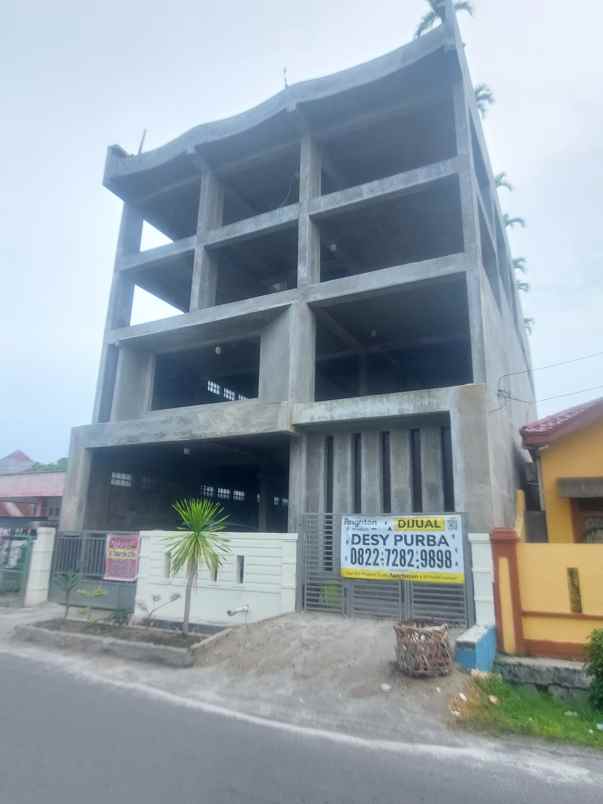 dijual cepat bangunan baru 70 4 lantai