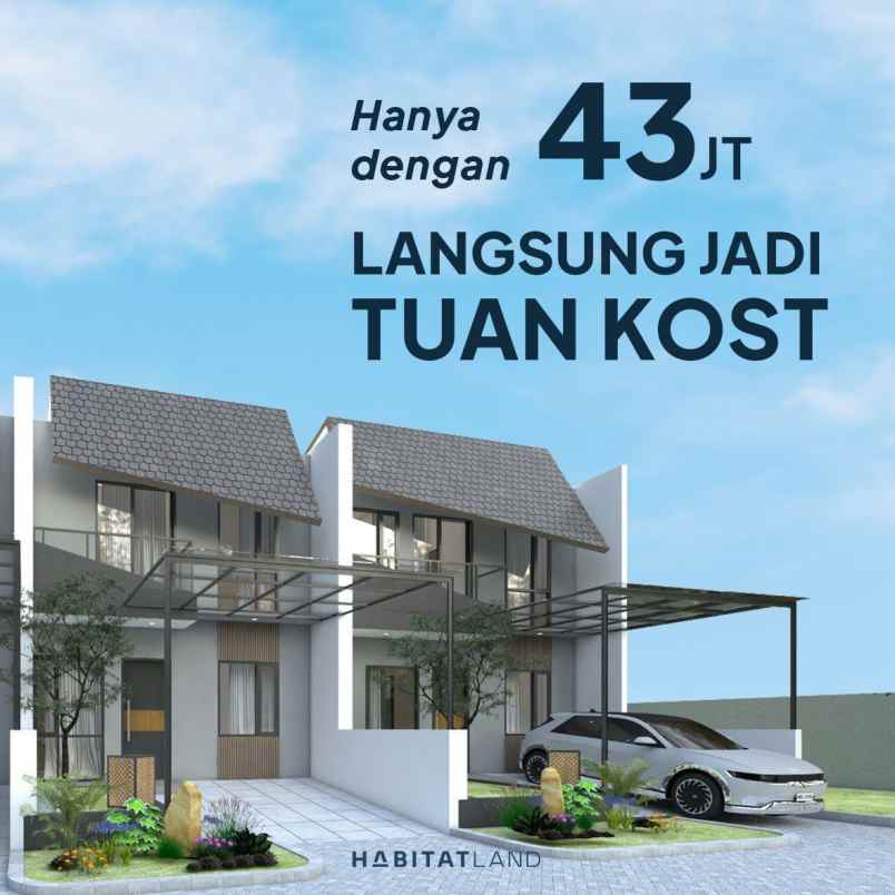 dijual kost gunung batu