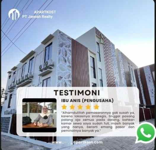 dijual kost ui kukusan beji