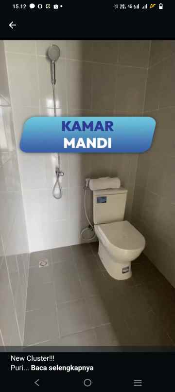 dijual murah cluster mandar puri jaya pasar kemis