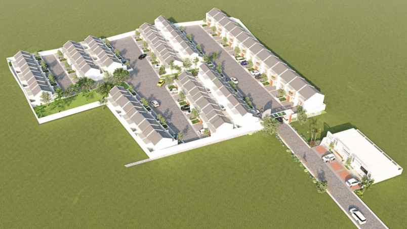 dijual perumahan yang asri di banjaran bandung