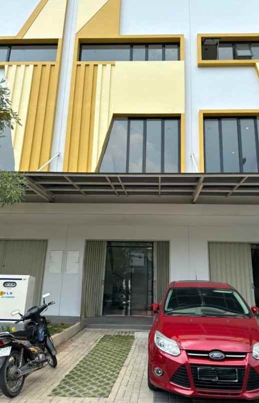 dijual ruko gudang kantor jalan kota harapan indah