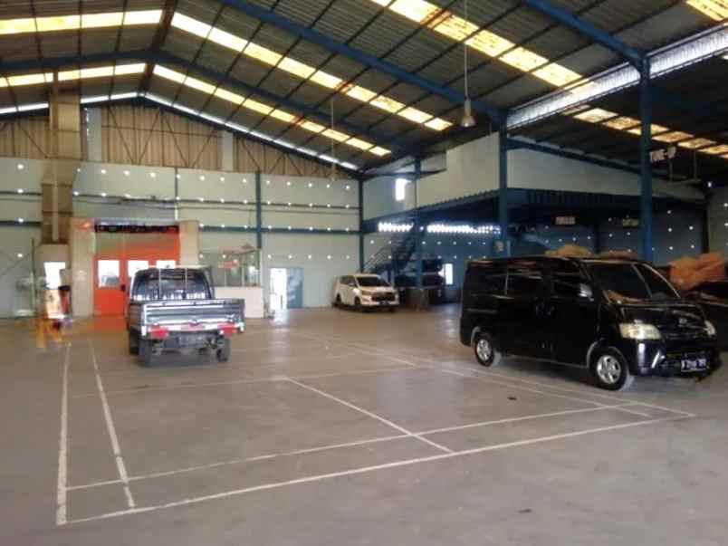 dijual ruko gudang kantor jalan raya intercahenge