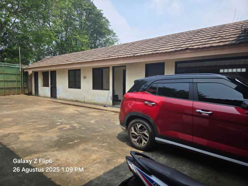 dijual ruko gudang kantor jl iskandar muda neglasari