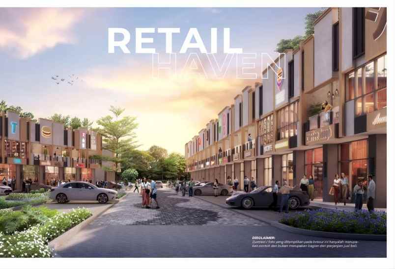 dijual ruko gudang kantor ruko emerald summarecon