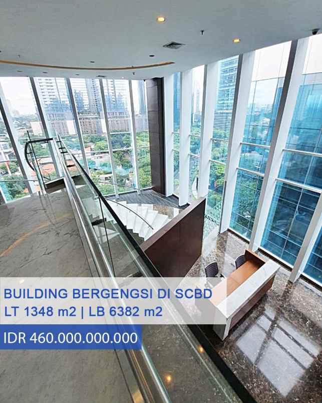 dijual ruko gudang kantor scbd sudirman jakarta selatan