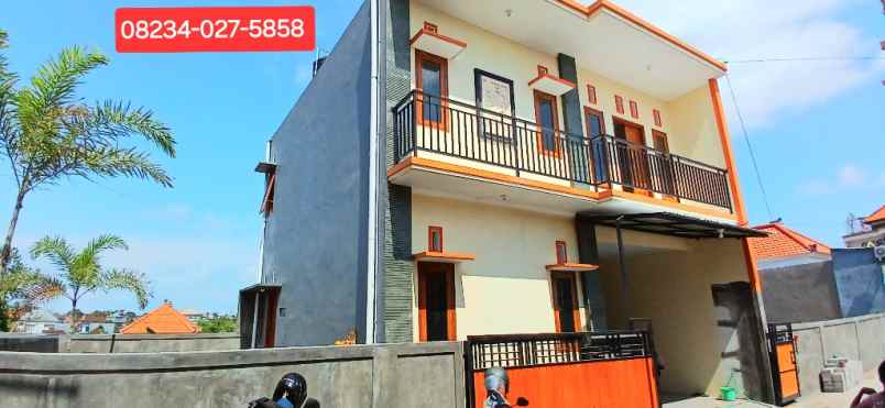 dijual rumah 3 kt baru di ubung kaja denpasar bali