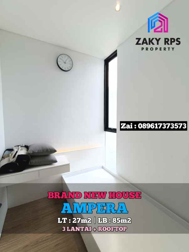 dijual rumah ampera