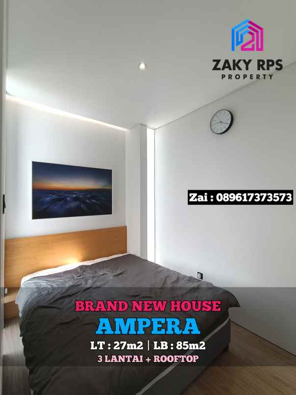 dijual rumah ampera