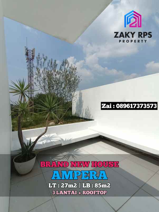 dijual rumah ampera