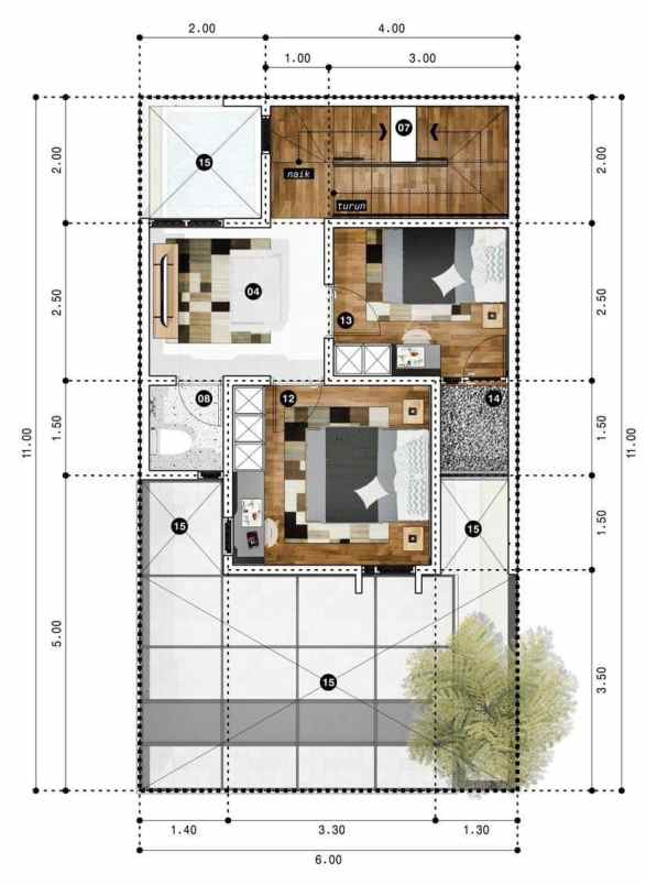 dijual rumah athara naya