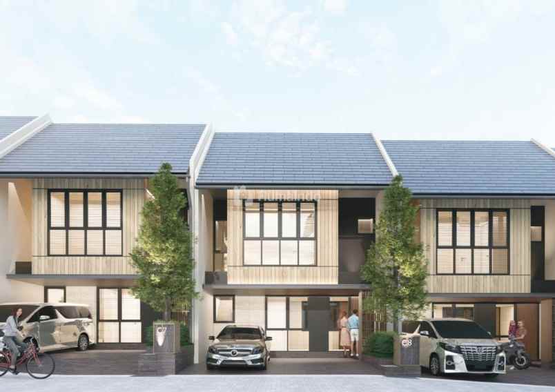 dijual rumah bambu apus jakarta timur