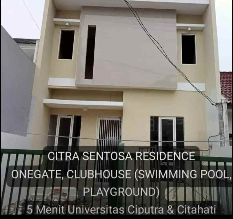 dijual rumah baru citrasentosa lakarsantri surabaya