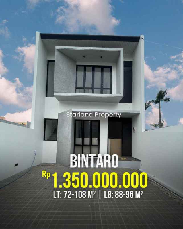 dijual rumah bintaro