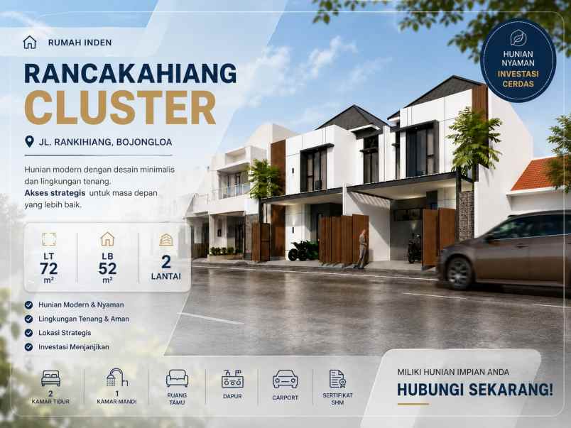dijual rumah bojongloa