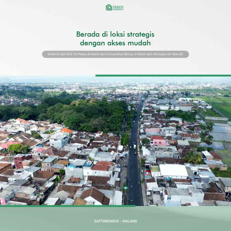 dijual rumah borobugis saptorenggo pakis