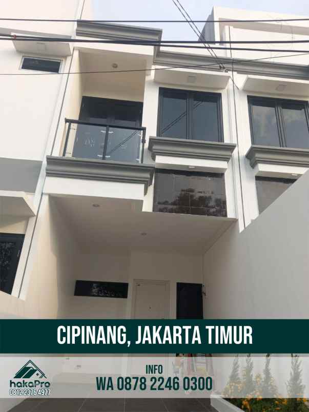 dijual rumah cipinang jakarta timur