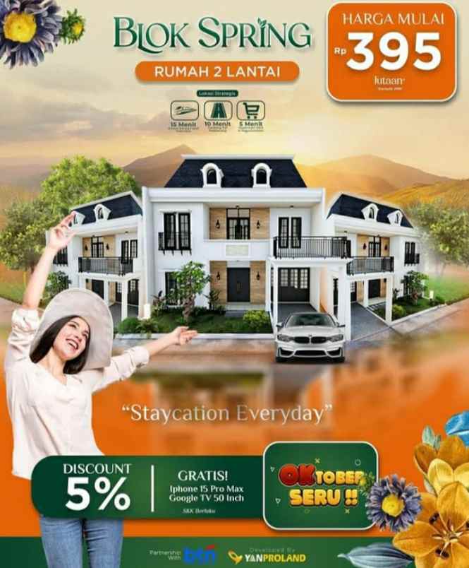 dijual rumah cirendeu bina karya