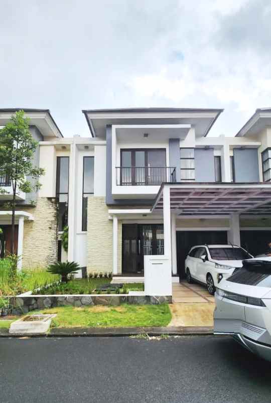 dijual rumah cluster asera hi harapan