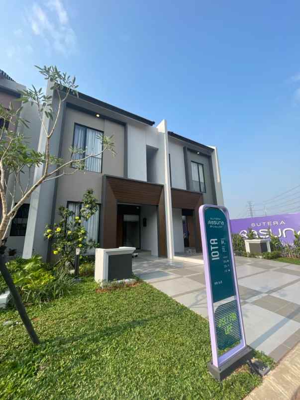 dijual rumah cluster philo perumahan