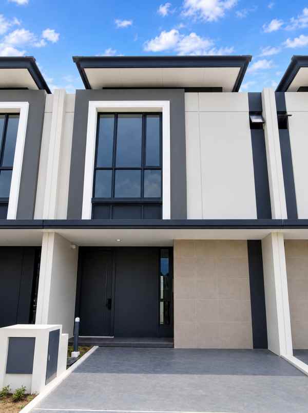 dijual rumah cluster sentarum asya jgc