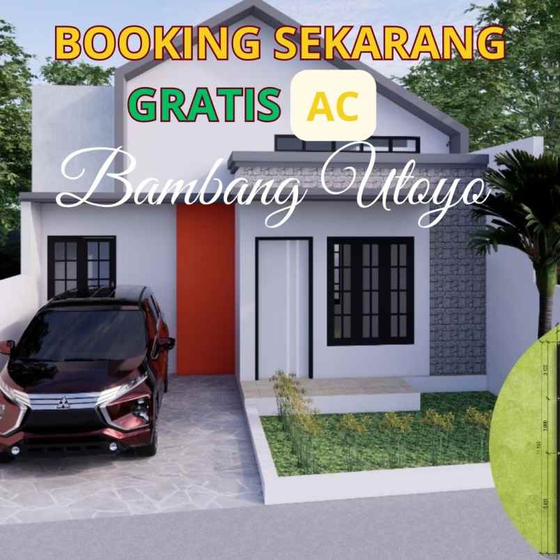 dijual rumah dekat pakri lokasi bambang utoyo