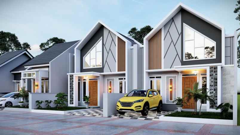 dijual rumah desain modern harga spesial