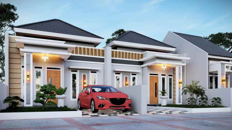 dijual rumah desain modern harga spesial