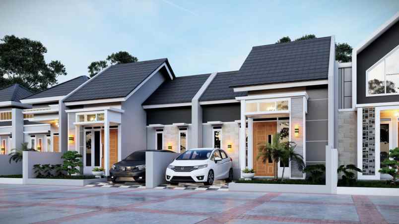 dijual rumah desain modern harga spesial