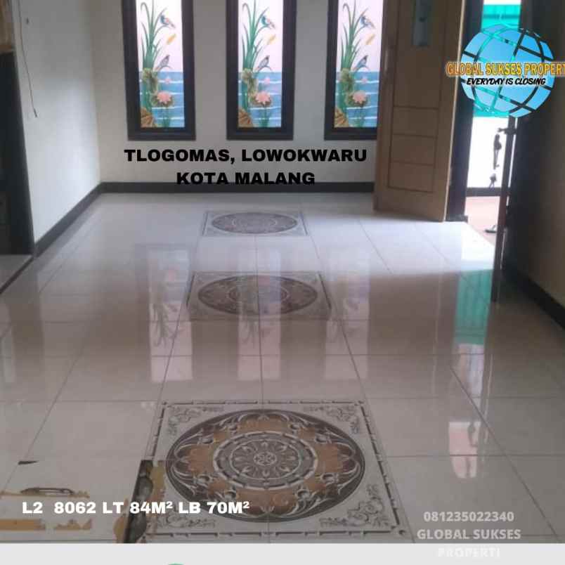 dijual rumah di tlogomas dekat kampus