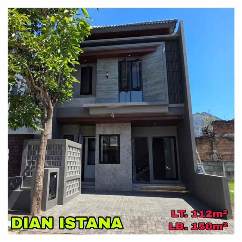 dijual rumah dian istana