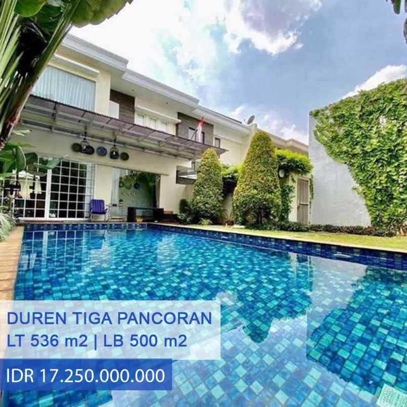 dijual rumah duren tiga pancoran