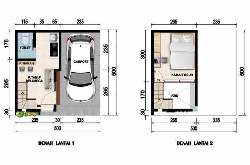 dijual rumah gununganyar